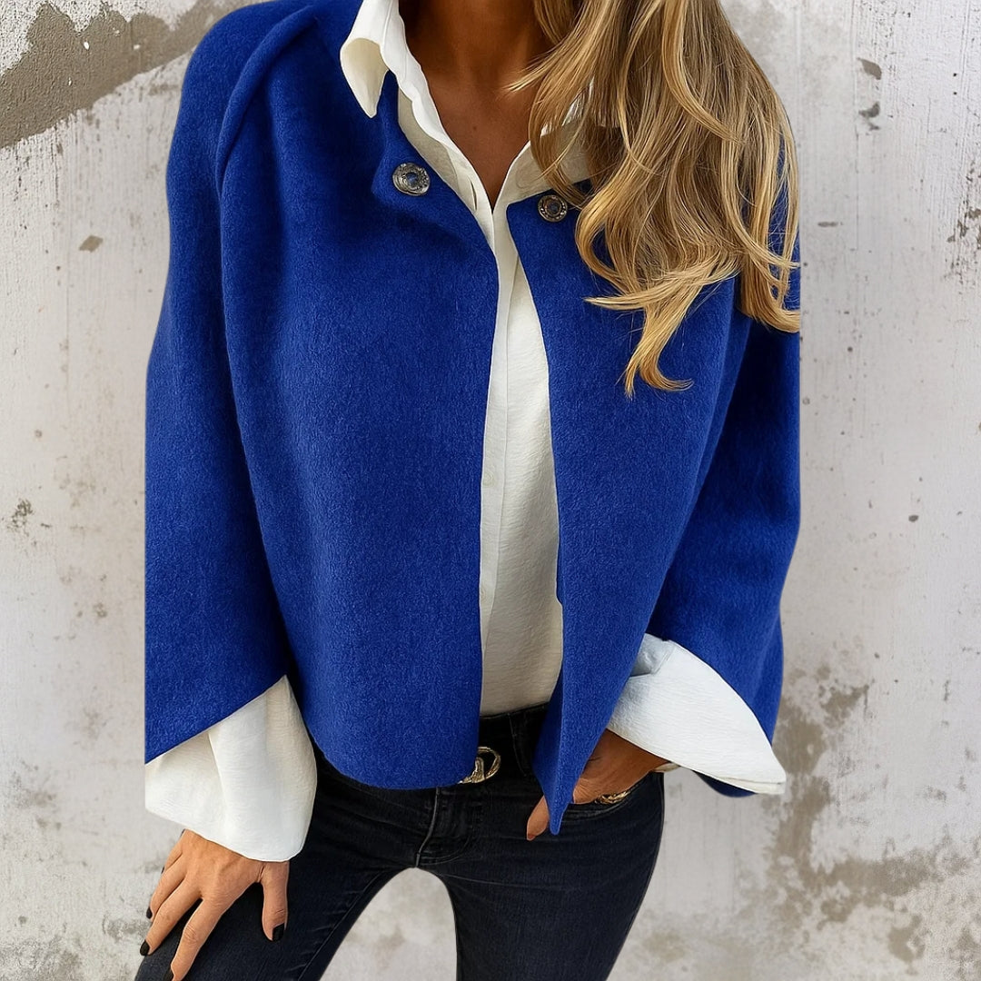 Becky | Elegant, warm cropped jacket