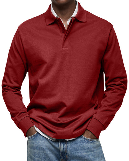 Eden | The Long-Sleeve Luxury Polo