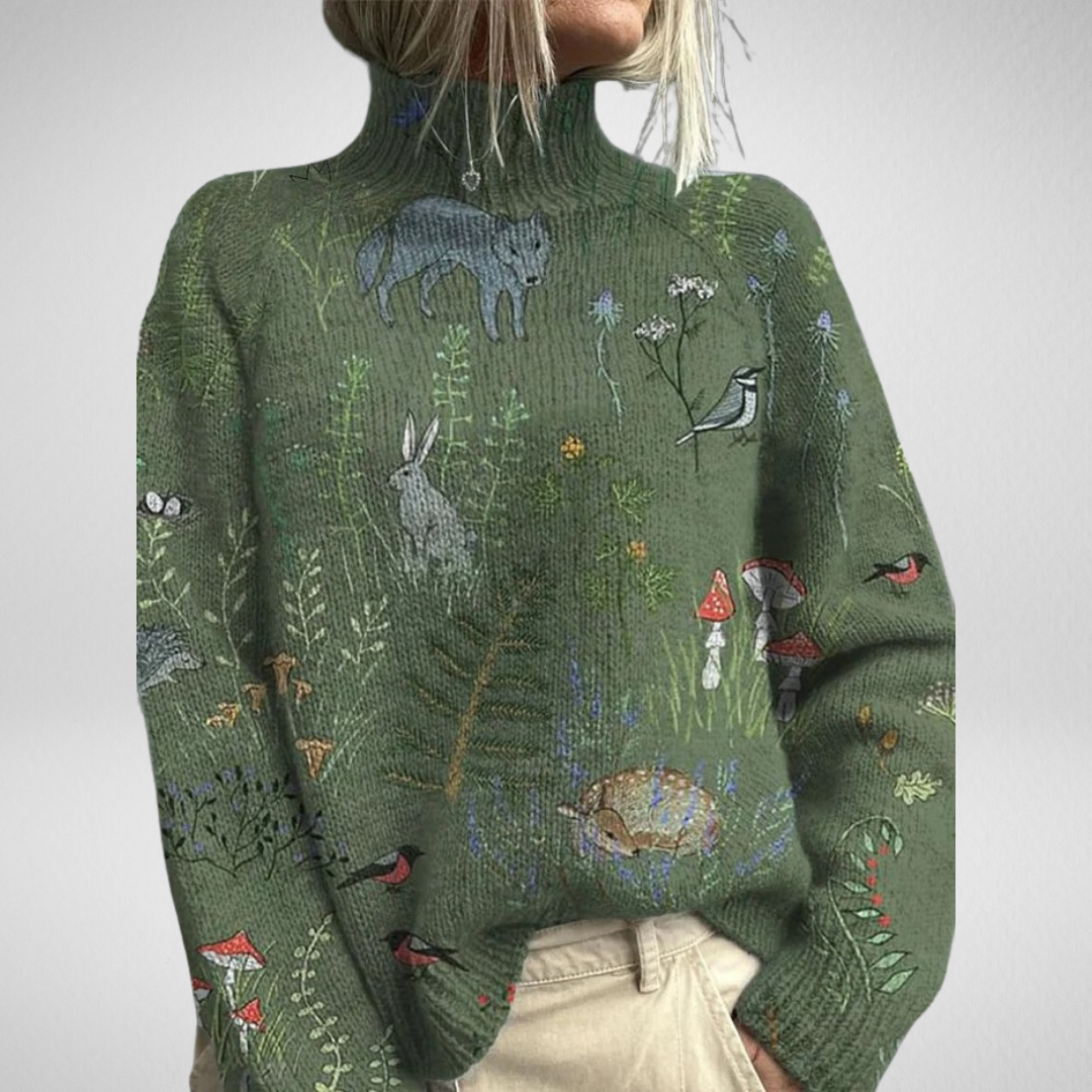 Hannah | Wild Garden Embroidered Cardigan