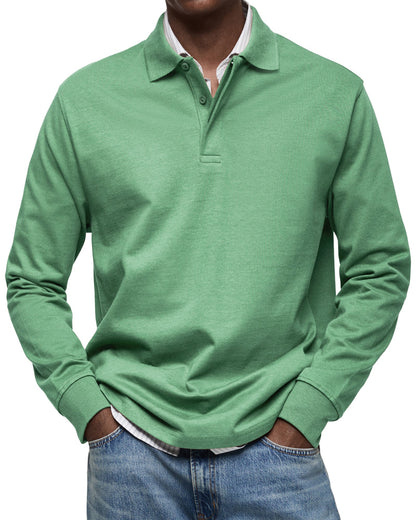Eden | The Long-Sleeve Luxury Polo