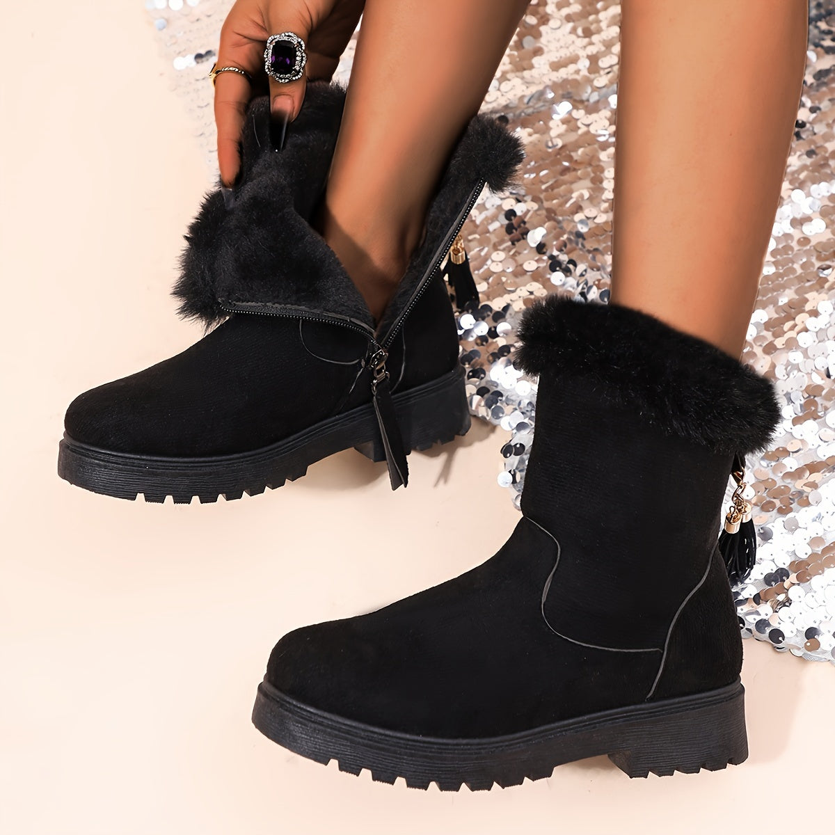 Nero | Black Winter Boots