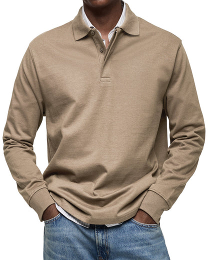 Eden | The Long-Sleeve Luxury Polo