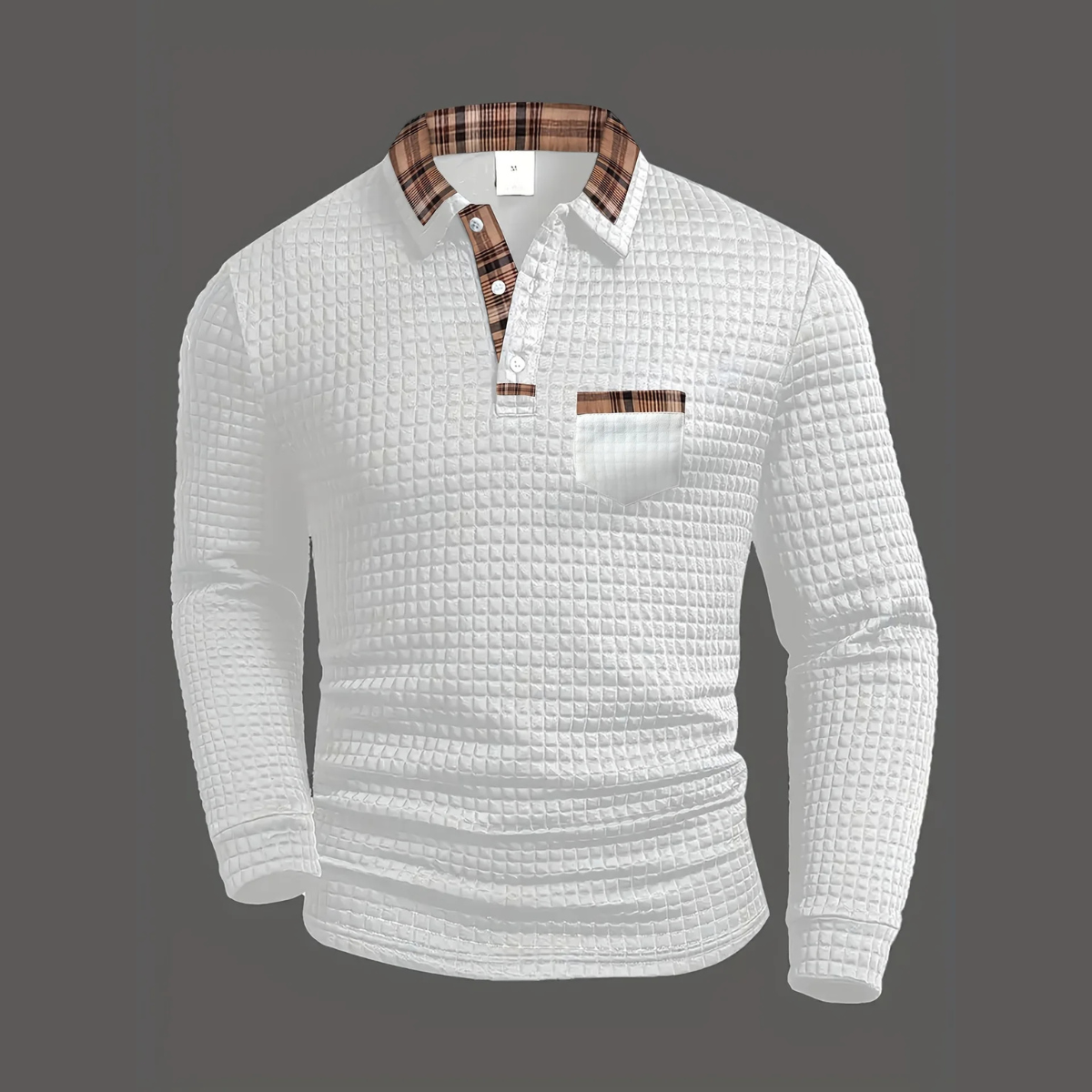 Brandon | Striped Polo Sweater