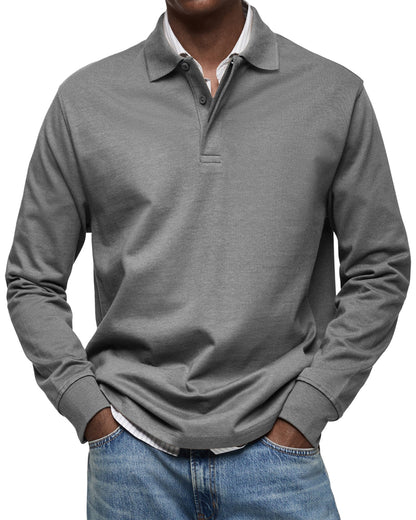 Eden | The Long-Sleeve Luxury Polo