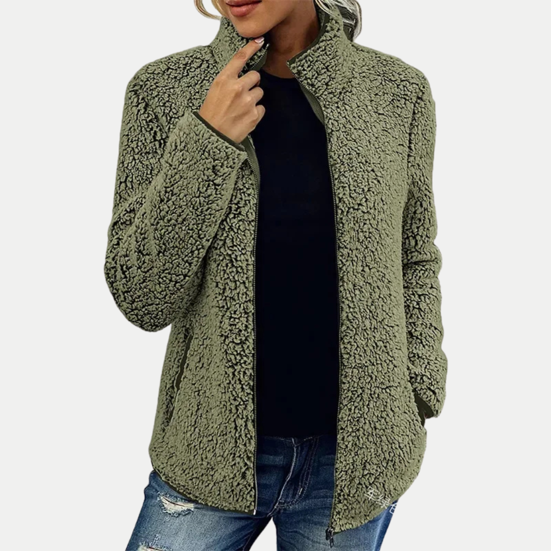 Celeste | Elegant Casual Fleece Jacket