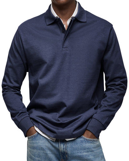 Eden | The Long-Sleeve Luxury Polo
