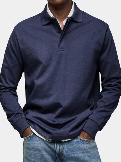 Eden | The Long-Sleeve Luxury Polo