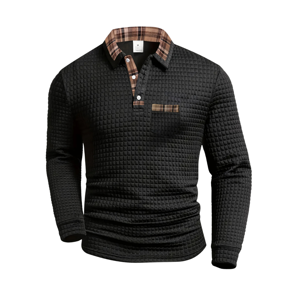Brandon | Striped Polo Sweater