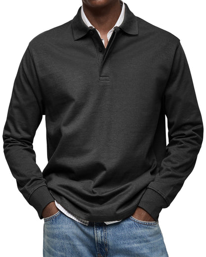 Eden | The Long-Sleeve Luxury Polo