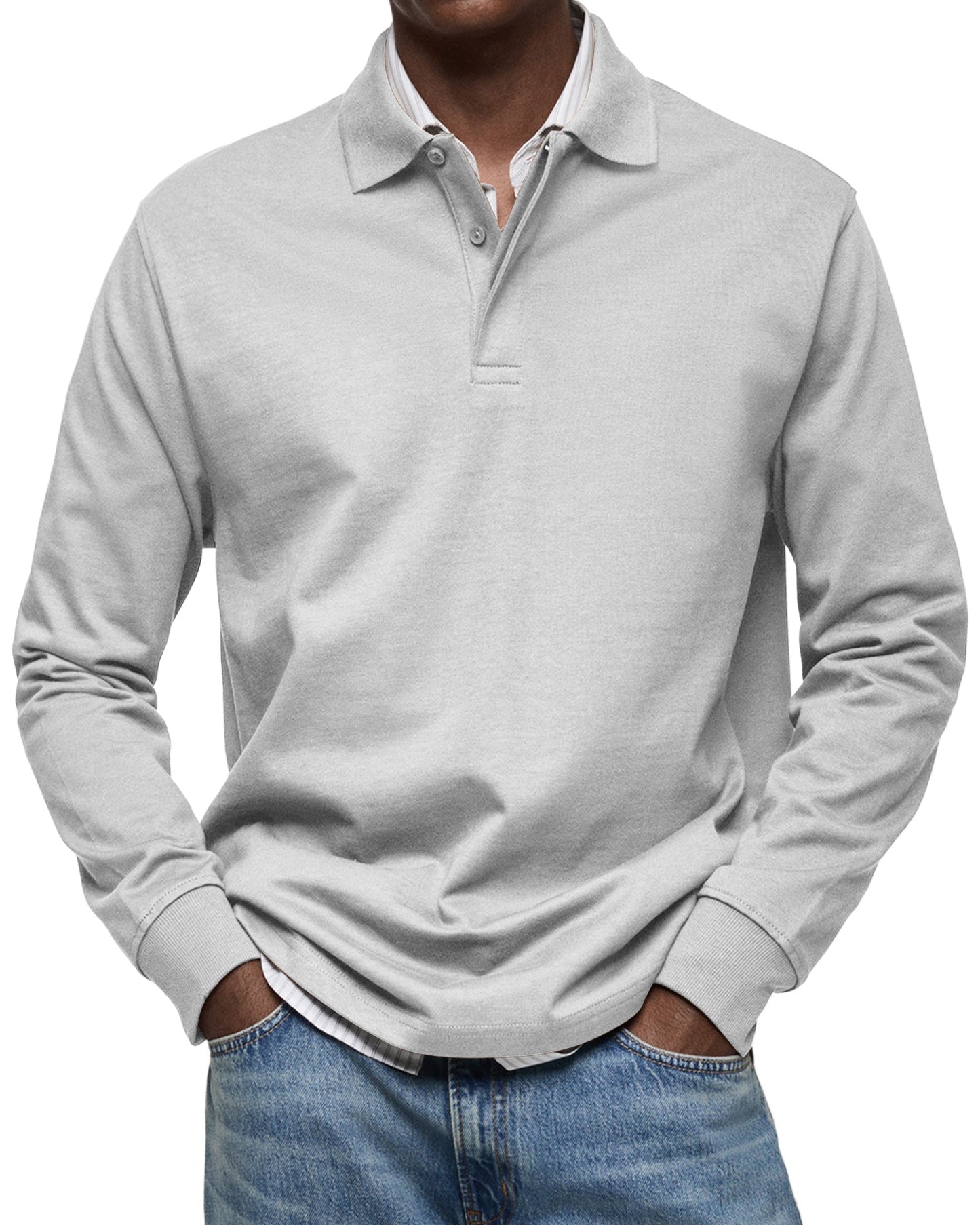 Eden | The Long-Sleeve Luxury Polo
