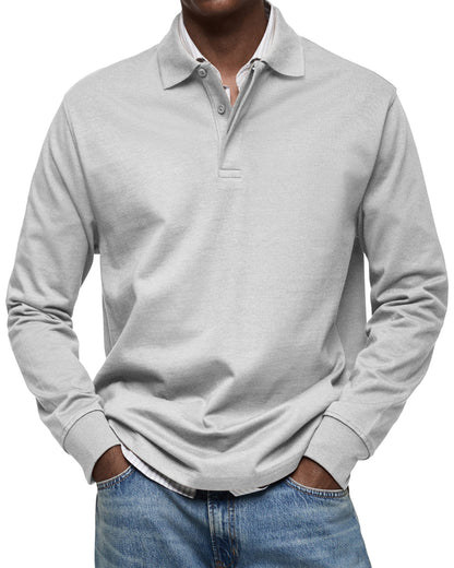 Eden | The Long-Sleeve Luxury Polo