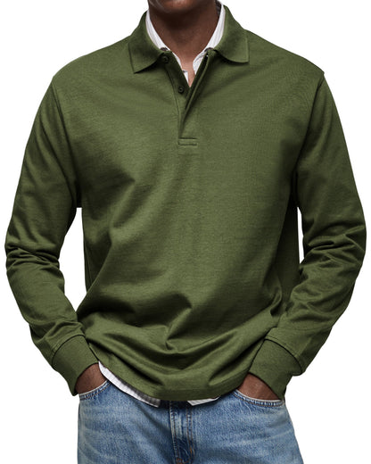 Eden | The Long-Sleeve Luxury Polo