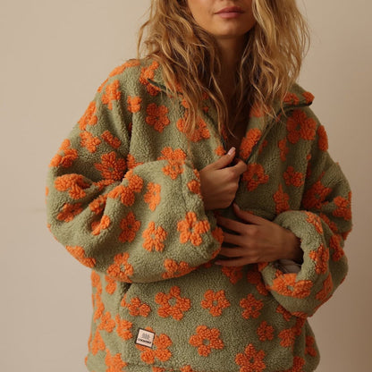 Hazel | Fleece-Pullover Bloom