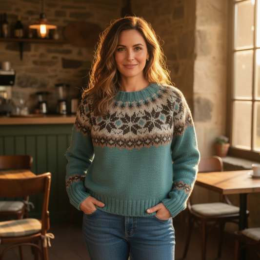 Addison | Elegant Vintage Knit Sweater