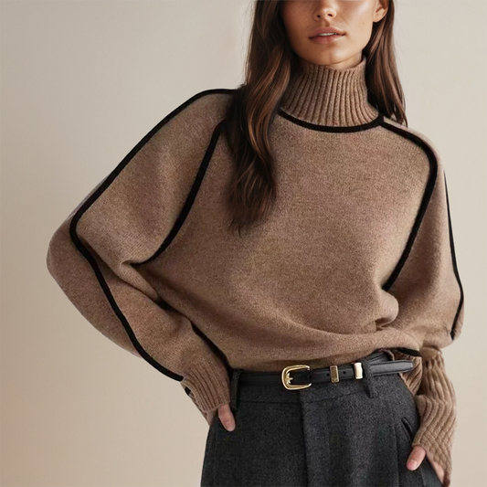Emilie | Soft Cashmere-Like Turtleneck Sweater