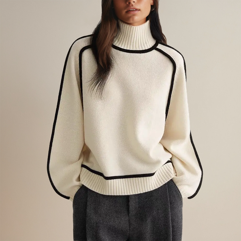 Emilie | Soft Cashmere-Like Turtleneck Sweater